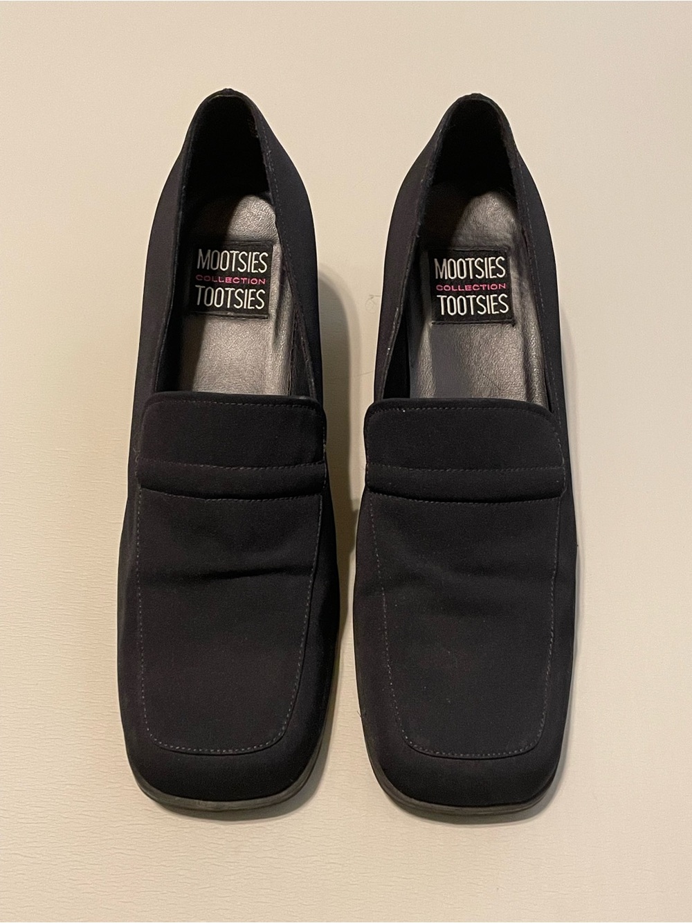 Mootsies Tootsies Black Slip-On Loafers